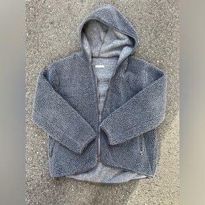 COSTES fuzzy Zip-Up Hoodie